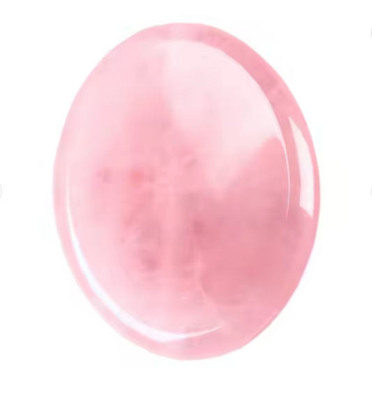 Rose Quartz Worry Stone
